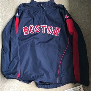 Boston Red Sox Majestic Windbreaker NWT